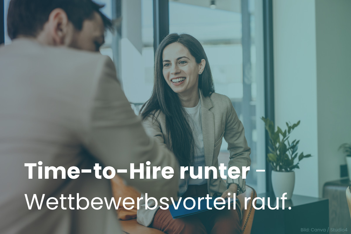 Bild zum Artikel Time-to-Hire runter - Wettbewerbsvorteil rauf.